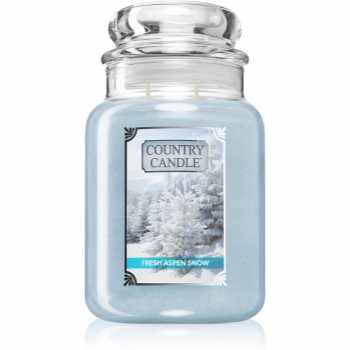 Country Candle Fresh Aspen Snow lumânare parfumată