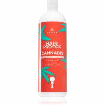 Kallos Hair Pro-Tox Cannabis sampon pentru regenerare cu ulei de canepa