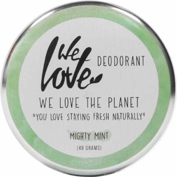 Deodorant Natural Crema Mighty Mint We Love the Planet, 48 g