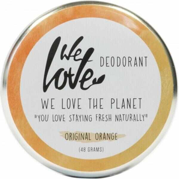 Deodorant Natural Crema Original Orange We Love the Planet, 48 g