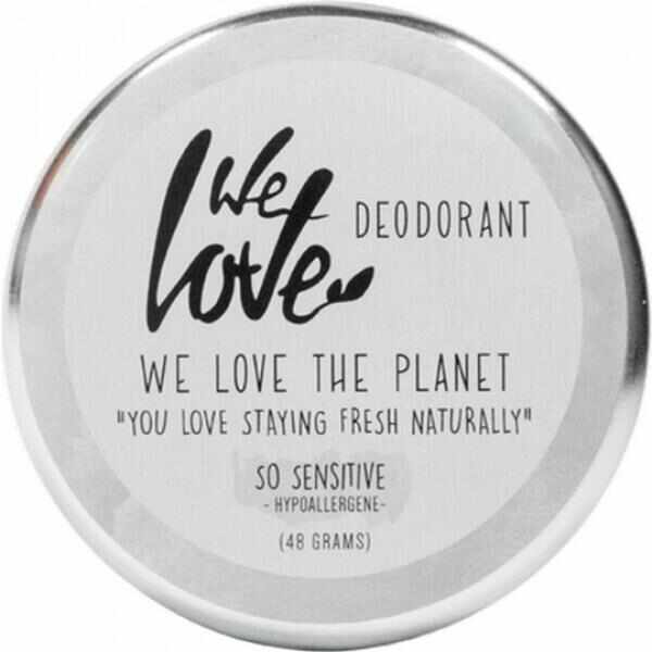 Deodorant Natural Crema So Sensitive We Love the Planet, 48 g