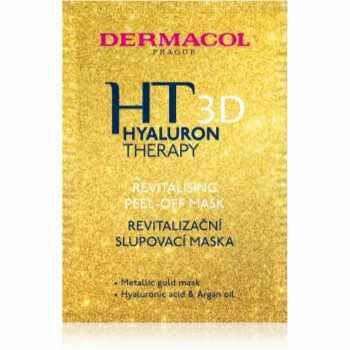 Dermacol Hyaluron Therapy 3D masca revitalizanta pentru fata cu efect de peeling cu acid hialuronic