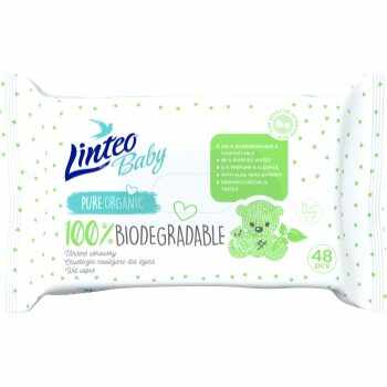 Linteo Baby 100% Biodegradable servetele delicate pentru copii