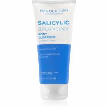 Revolution Skincare Body Salicylic (Balancing) gel de duș Cu AHA Acizi