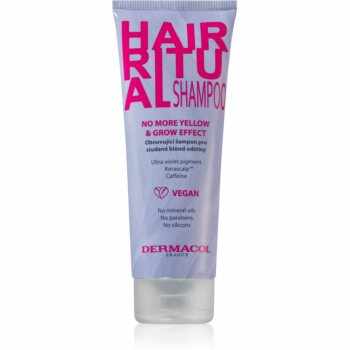 Dermacol Hair Ritual șampon regenerator pentru nuante inchise de blond