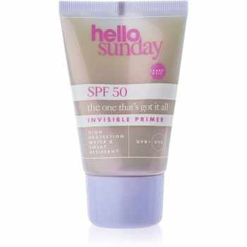 hello sunday the one that´s got it all strat de baza protector sub make-up SPF 50