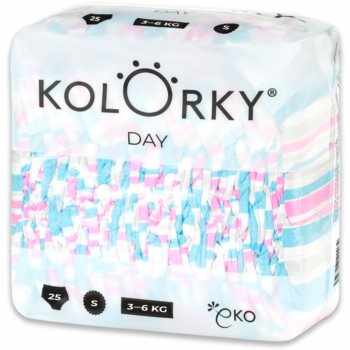 Kolorky Day Stripes scutece ECO de unică folosință