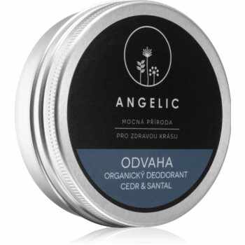 Angelic Organic deodorant Courage Cedar & Santal deodorant crema calitate BIO