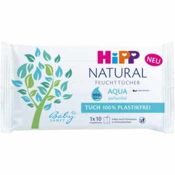 Hipp Babysanft Aqua Natural Servetele umede pentru nou-nascuti si copii