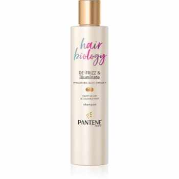 Pantene Hair Biology De-Frizz & Illuminate șampon pentru par uscat si vopsit