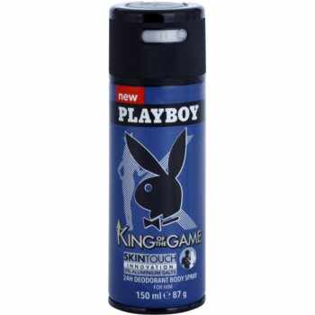 Playboy King Of The Game deodorant spray pentru bărbați