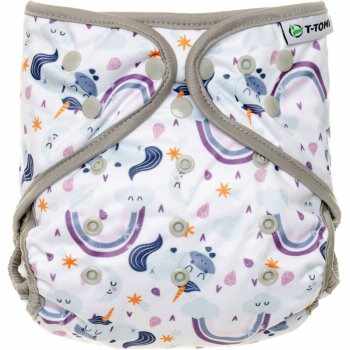 T-TOMI Diaper Covers Unicorns chiloței de protecție lavabili