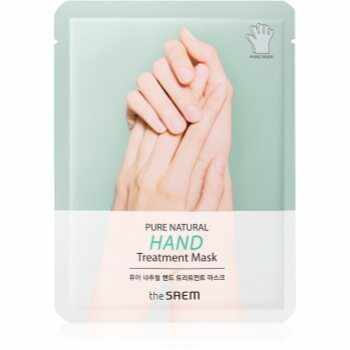 The Saem Pure Natural Hand Treatment masca hidratanta pentru maini