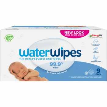 Water Wipes Baby Wipes 9 Pack servetele delicate pentru copii