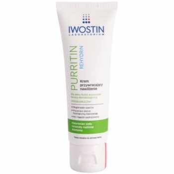 Iwostin Purritin Rehydrin cremă hidratantă pentru piele uscata si iritata in urma tratamentului antiacneic