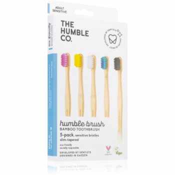 The Humble Co. Brush Adult Periuta de dinti de bambus foarte moale