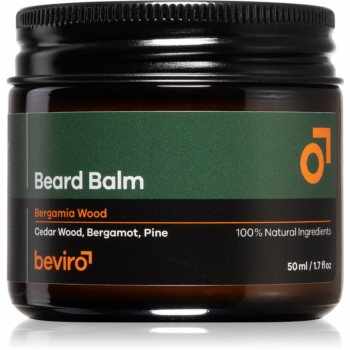 Beviro Beard Balm Bergamia Wood balsam pentru barba