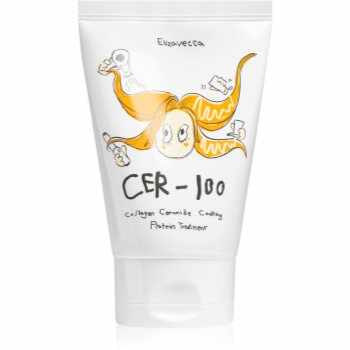Elizavecca Cer-100 Collagen Ceramide Coating Protein Treatment masca de colagen pentru un par stralucitor si catifelat
