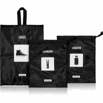 Notino Travel Collection Set of bags for shoes & laundry set de genți de voiaj pentru încălțăminte & lenjerie de corp & lichide