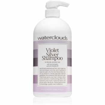Waterclouds Violet Silver Shampoo șampon pentru neutralizarea tonurilor de galben