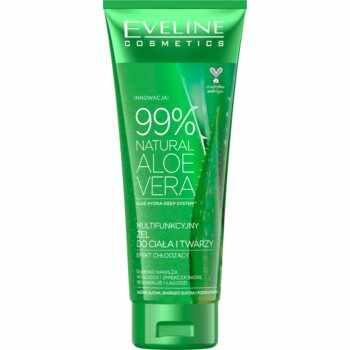Eveline Cosmetics 99% Natural Aloe Vera gel hidratant pentru fata si corp