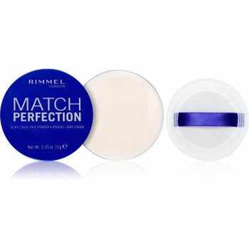 Rimmel Match Perfection Pudră transparentă de fixare