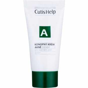 CutisHelp Health Care A - Acne crema de zi cu canepa pentru ten acneic