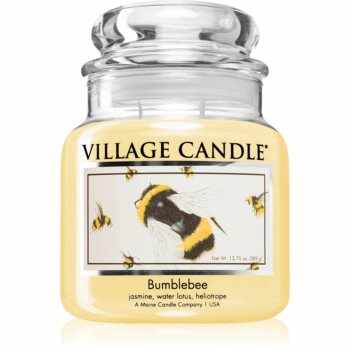Village Candle Bumblebee lumânare parfumată (Glass Lid)