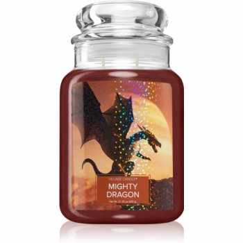 Village Candle Mighty Dragon lumânare parfumată (Glass Lid)