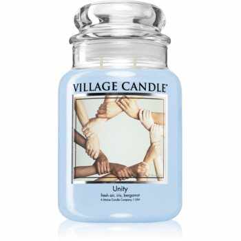 Village Candle Unity lumânare parfumată (Glass Lid)