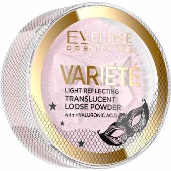 Eveline Cosmetics Variété pudra pulbere transparentă cu aplicator
