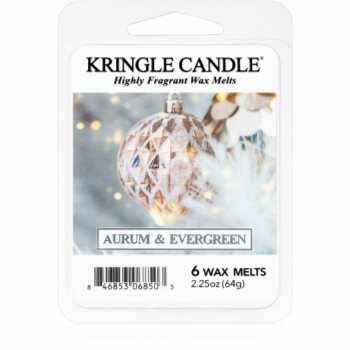 Kringle Candle Aurum & Evergreen ceară pentru aromatizator