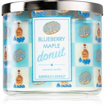 Kringle Candle Blueberry Maple Donut lumânare parfumată
