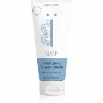 Naif Baby & Kids Hydrating Cream Wash crema de dus hidratanta pentru nou-nascuti si copii