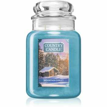 Country Candle Mountain Challet lumânare parfumată