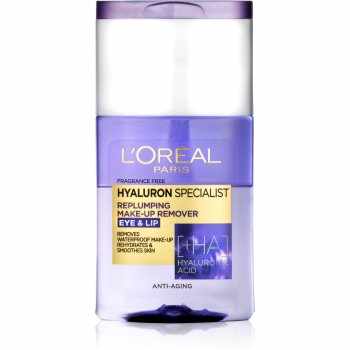 L’Oréal Paris Hyaluron Specialist demachiant in doua faze pentru produse rezistente la apa. cu acid hialuronic