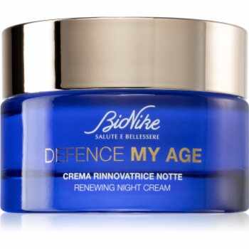 BioNike Defence My Age cremă de noapte anti-îmbătrânire pentru toate tipurile de ten