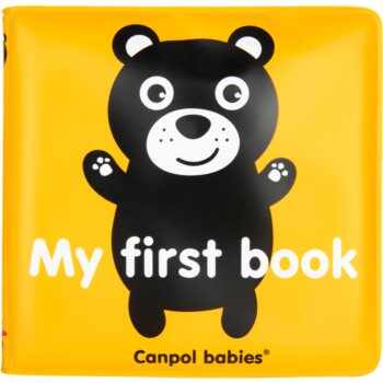 Canpol babies Soft Playbook carte educativă contrastantă cu fluierătoare
