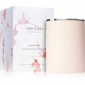 ester & erik scented candle magnolia & blackcurrant (no. 51) lumânare parfumată