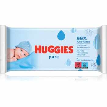 Huggies Pure servetele pentru curatare pentru nou-nascuti si copii