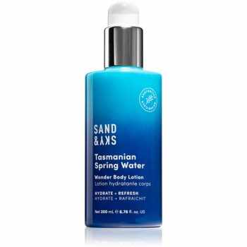 Sand & Sky Tasmanian Spring Water Wonder Body Lotion cremă ușor hidratantă și loțiune de corp hrănitoare