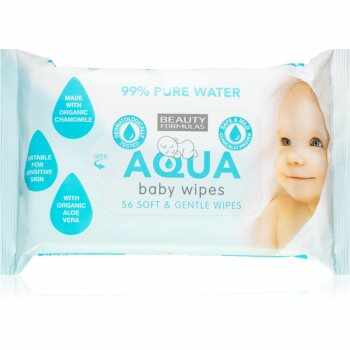Beauty Formulas Baby Aqua șervețele umede pentru copii