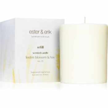 ester & erik scented candle linden blossom & hay (no. 13) lumânare parfumată Refil