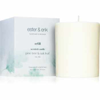 ester & erik scented candle pine tree & oak leaf (no. 66) lumânare parfumată Refil