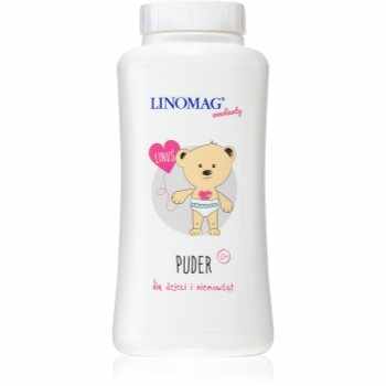 Linomag Emolienty Baby Powder pudra de talc pentru copii