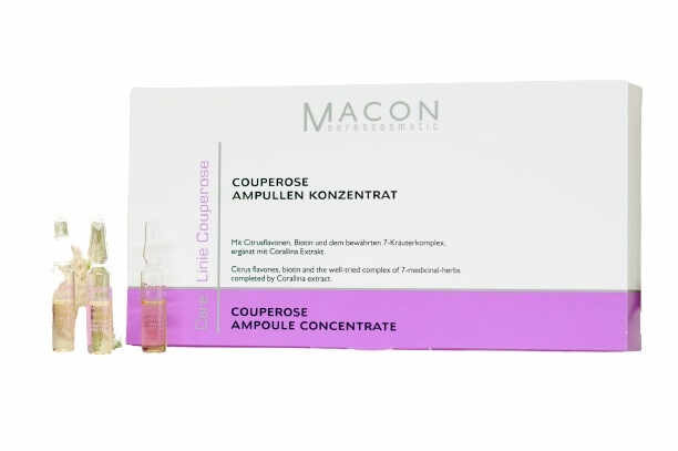 Macon Couperose Fiole concentrate pentru ten cuperozic 10 fiole x 1.5ml