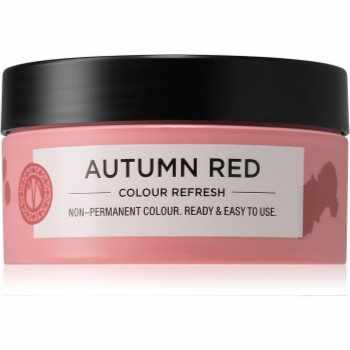 Maria Nila Colour Refresh Autumn Red mască fină de hrănire fără pigmenți permanenți de culoare