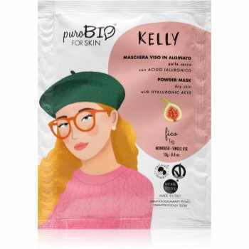 puroBIO Cosmetics Kelly Fig mască exfoliantă