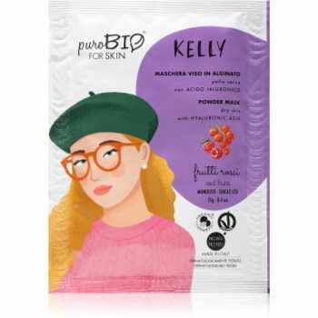 puroBIO Cosmetics Kelly Red Fruits mască exfoliantă