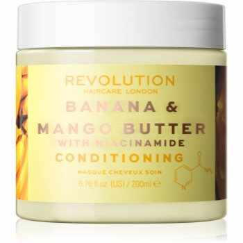 Revolution Haircare Hair Mask Banana & Mango Butter masca tratament intensiv pentru păr